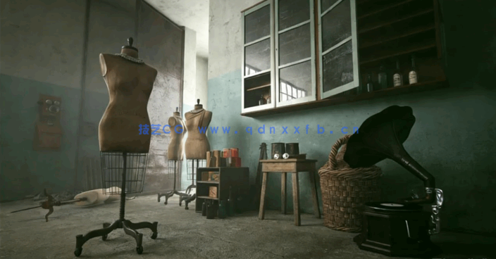 32套复古道具Evermotion – Archmodels Vol. 194(图2)