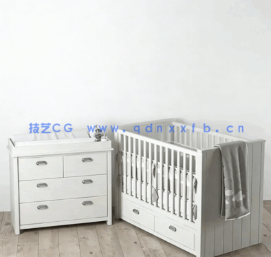 婴儿房间床玩具3D模型 Evermotion – Archmodels Vol.189(图4)