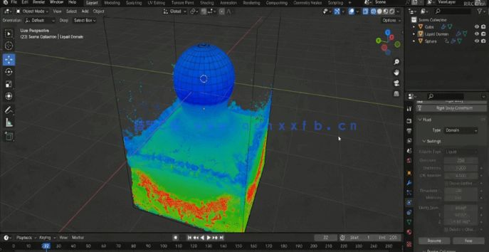 Blender 4流体模拟核心技术训练视频教程(图4)