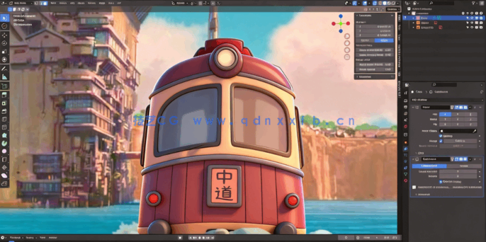  Blender影视级场景从建模贴图到动画制作全流程视频教程(图3)