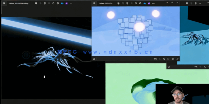 Blender触手怪兽奇幻生物制作视频教程(图6)