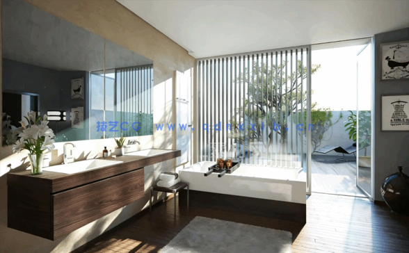 浴室洗漱台3D模型 Evermotion – Archmodels Vol.168(图1)