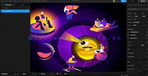 Rive交互式动画设计核心技术训练视频教程(图4)