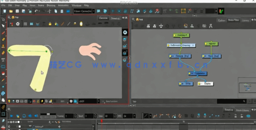 【中文字幕】Toon boom Harmony动画教程：角色绑定、表演与项目实战(图3)