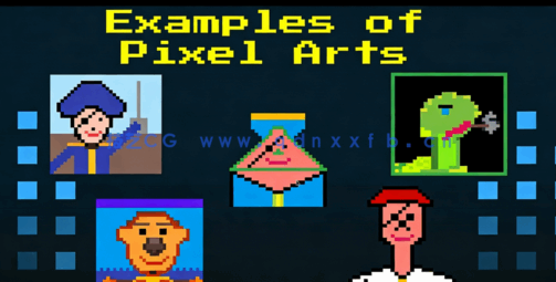  Pixilart与Piskel像素艺术角色制作视频教程(图2)