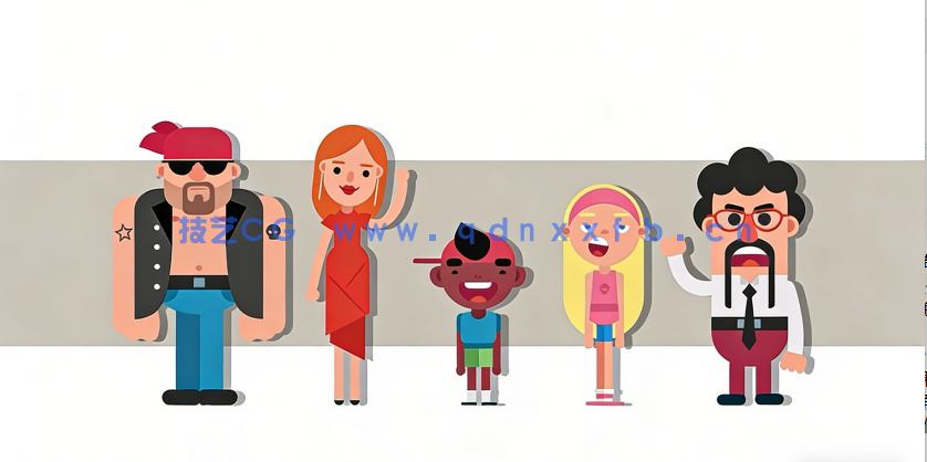 【中文字幕】Inkscape与工具包矢量角色设计技术训练视频教程(图4)