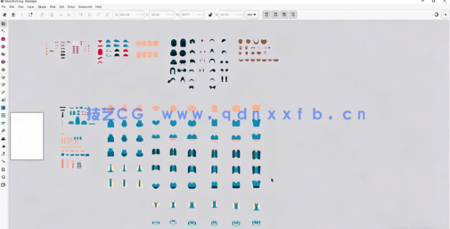 【中文字幕】Inkscape与工具包矢量角色设计技术训练视频教程(图3)