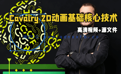  Cavalry 2D动画基础核心技术视频教程 (图1)