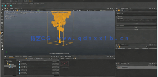 Clarisse森林环境场景特效合成技术视频教程(图6)