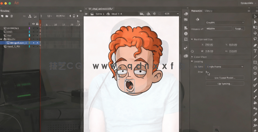 【中文字幕】Adobe Animate 2D角色绑定动画核心技术视频(图4)