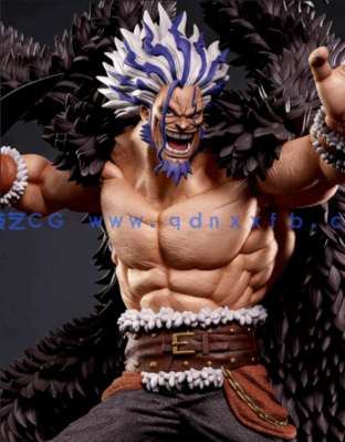 [3D打印人物] 洛克斯·D·吉贝克Rocks D Xebec《海贼王》动漫角色雕刻手办3D(图4)