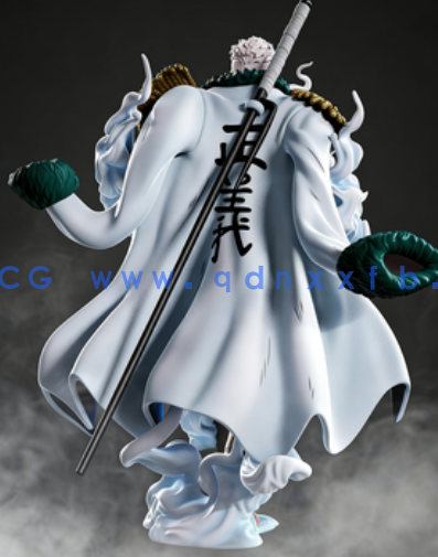 [3D打印人物] 斯摩格Smoker《海贼王》动漫角色雕刻手办3D打印模型(图3)