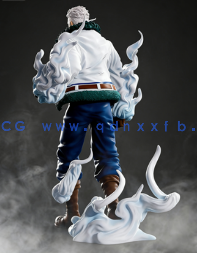 [3D打印人物] 斯摩格Smoker《海贼王》动漫角色雕刻手办3D打印模型(图4)