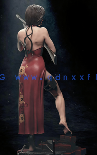 [3D打印人物] 艾达·王Ada Wong持枪《生化危机》游戏角色雕刻手办3D打印模(图4)