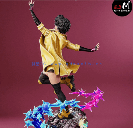 [3D打印人物] 李千欢Jubilee漫威角色雕刻手办3D打印模型(图5)