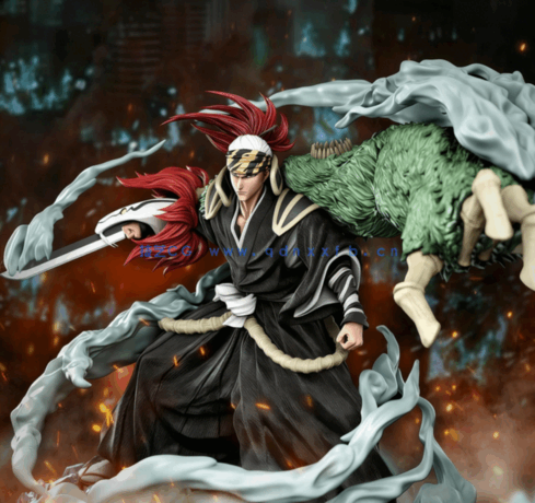 [3D打印人物] 阿散井恋次Renji Bankai《死神》动漫角色雕刻手办3D打印模型(图2)