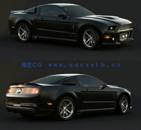 小汽车总动员3DMAX模型(图2)