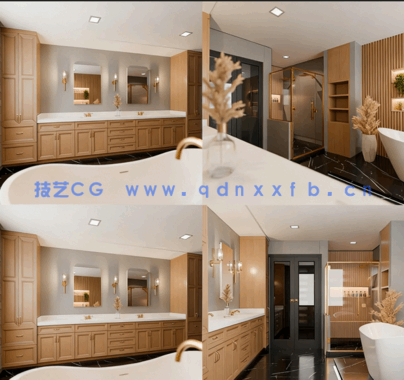 [室内设计] Blender高质量室内家具设计场景3D模型 第一季(图2)