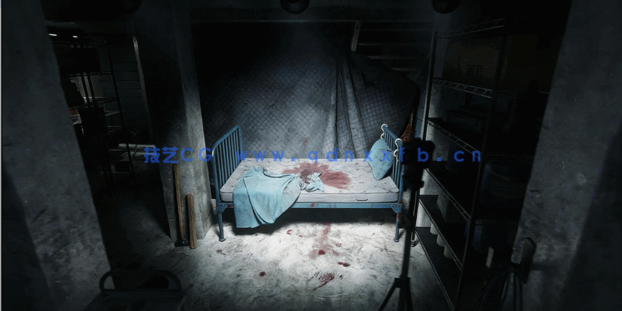 [室内设计] 恐怖压抑氛围房屋房间生活家具高精度3D模型资产库(图4)