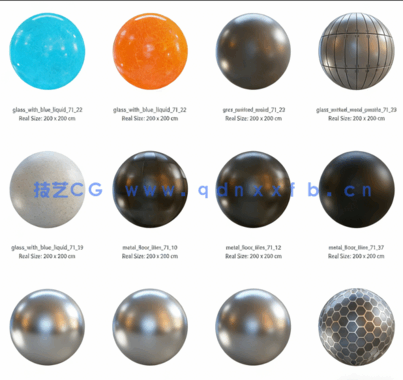 [室内设计] 科幻风格太空站宇宙空间站室内场景3D模型合集(图3)