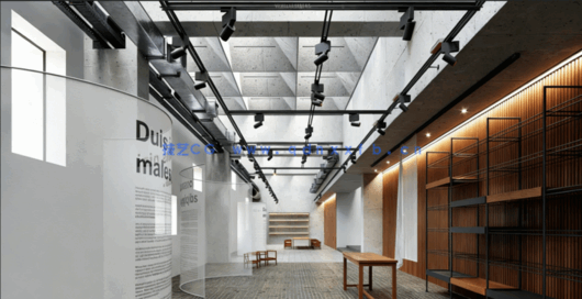 [室内设计] 15组画廊艺术馆办公室等公共室内场景3D模型合集 Evermotion第(图4)