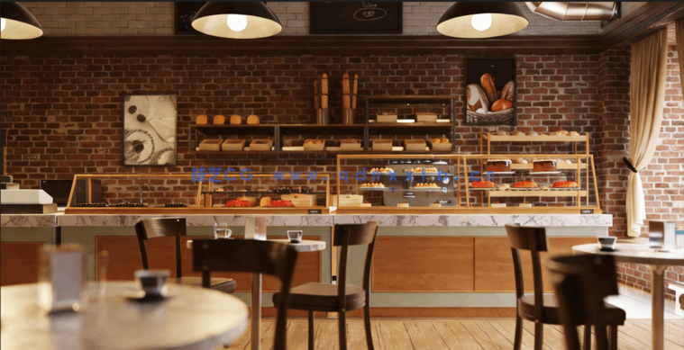 [室内设计] 小镇家乡街头小市场商店书店旧货店室内建筑场景3D模型合集(图2)