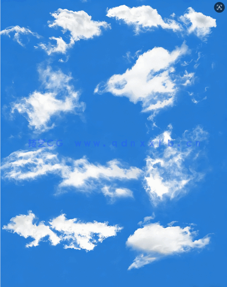 高清云透贴素材 Photobash – Clouds(图4)