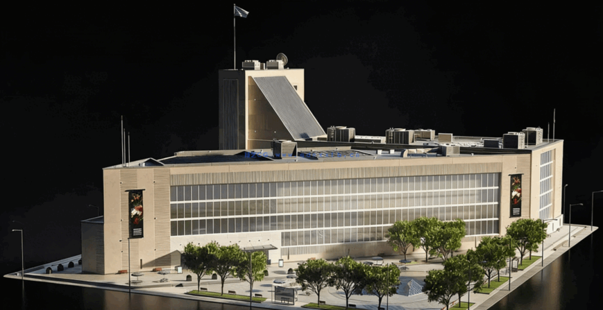 [建筑景观] 美国首都华盛顿白宫国会大厦最高法院等建筑场景3D模型合集(图2)