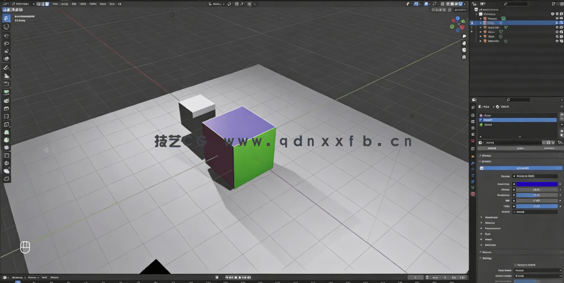 Blender 4初学者基础入门技术训练视频教程(图5)