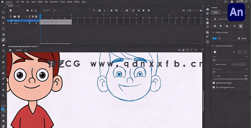  Adobe Animate从零开始制作角色动画视频教程(图1)