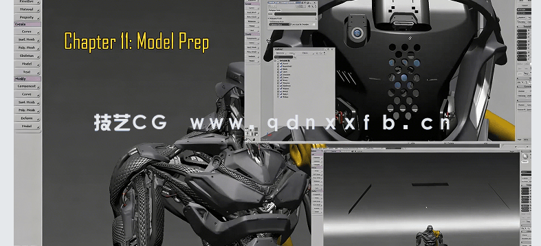 MoI3D超逼真机器人设计制作流程视频教程(图6)
