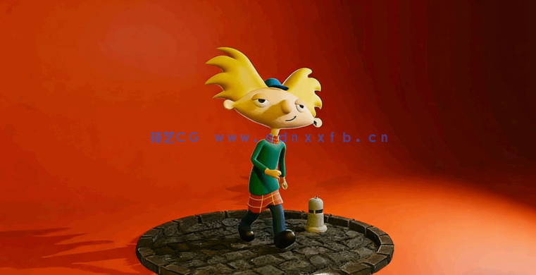 Blender卡通立体人物角色模型创建视频教程(图2)