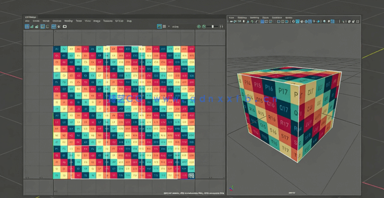 Blender中UV映射游戏贴图视频教程 (图2)