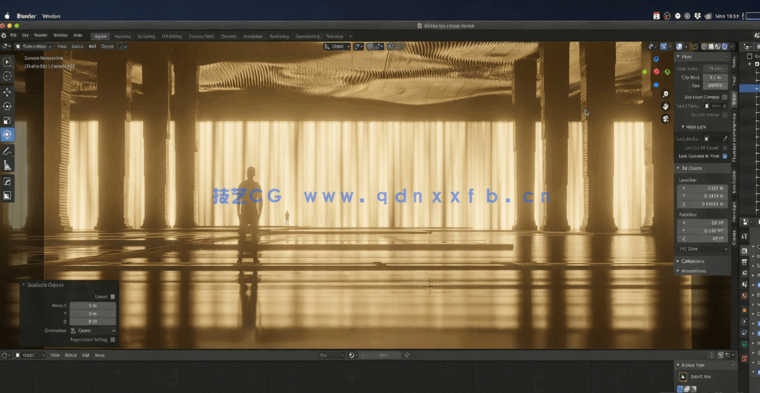 Blender混合式科幻场景建模视频教程(图4)