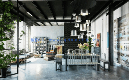 10组loft室内客厅3D模型 Evermotion – Archinteriors Vol.46(图1)