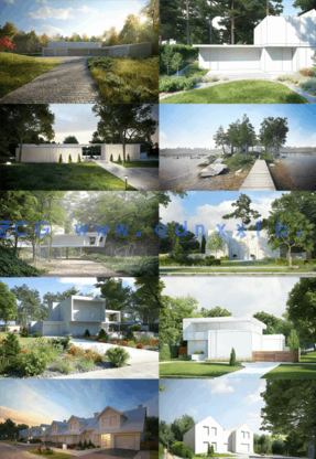 Evermotion Archexteriors vol. 30十套建筑3d模型(图1)