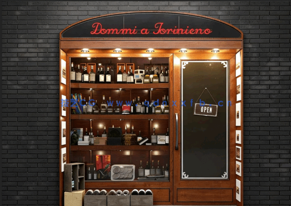 Evermotion Archmodels vol.198 商店橱窗展览装饰3D模型下载(图4)