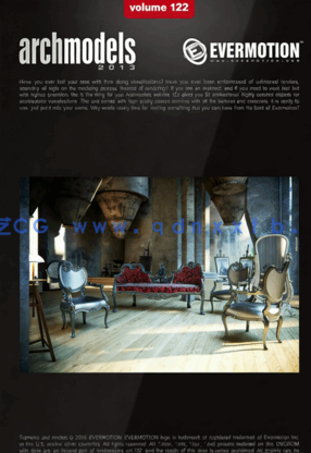 Evermotion Archmodels vol.122欧式古典家具3D模型(图5)