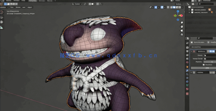 Blender 3D数字雕塑全面核心技术训练视频教程第一季(图3)