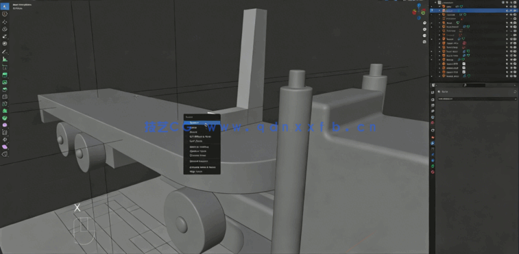 Blender玩具卡车模型实例制作视频教程第一季(图4)
