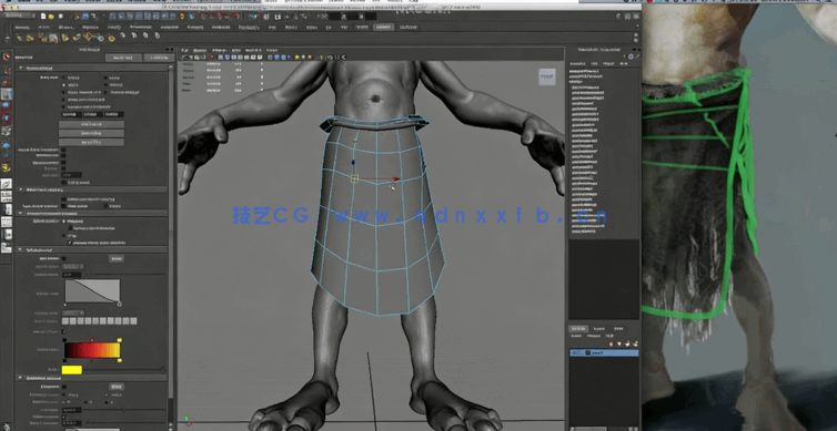 Zbrush游戏角色完整制作工作流程视频教程(图2)