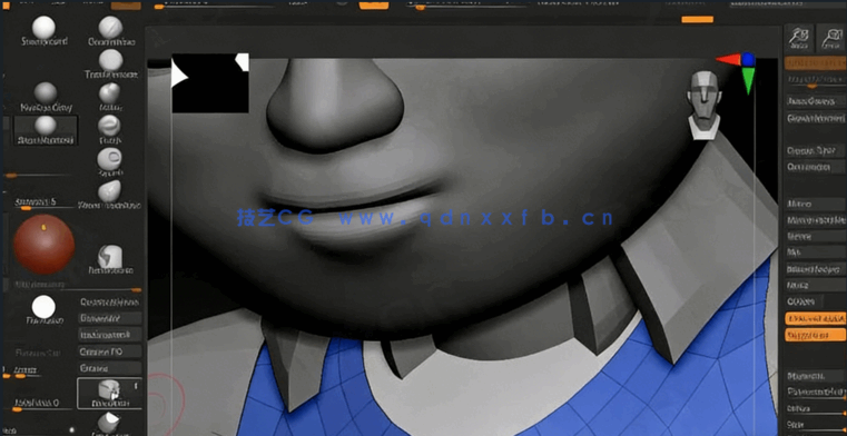 Zbrush 3个迷你角色雕刻艺术训练视频教程(图3)