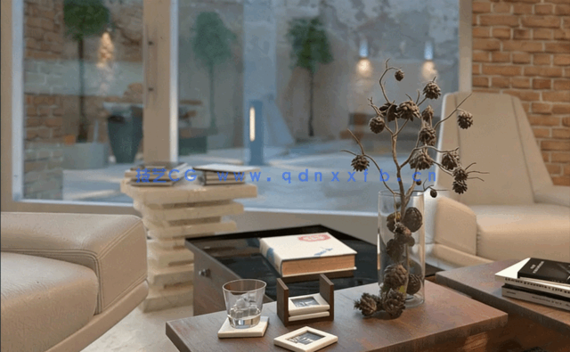 现代室内客厅场景3D模型 Evermotion Archinteriors Vol.50(图2)