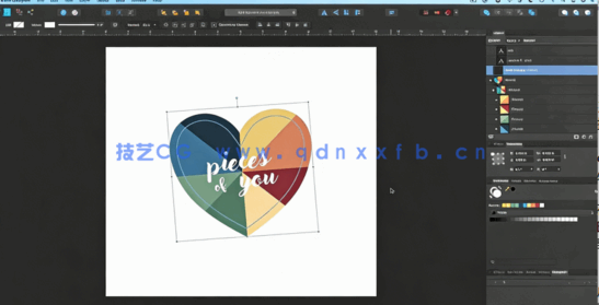 Affinity Designer矢量图像绘制技术训练视频教程(图3)