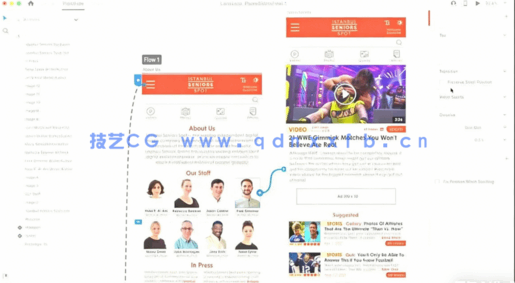 Adobe XD初学者进行UI/UX用户界面设计工作流程视频教程(图4)