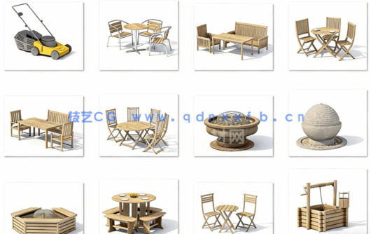  Archmodels vol. 22(园林休闲摆件)(图3)