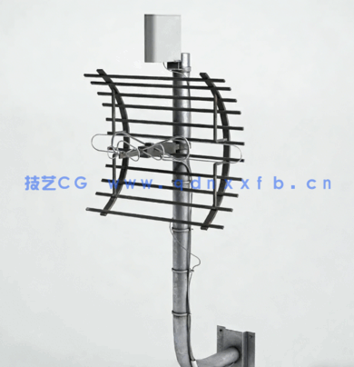 天线电线杆加油站工业设备3D模型 Archmodels Vol. 227(图3) 天线电线杆加油站工业设备3D模型 Archmodels Vol. 227(图3)