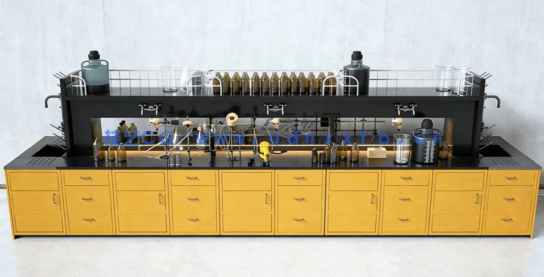 办公桌生物化学物理试验台3D模型Archmodels Vol.228(图2)