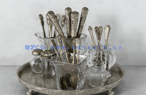 复古饰品摆件Evermotion Archmodels vol. 188(图3)