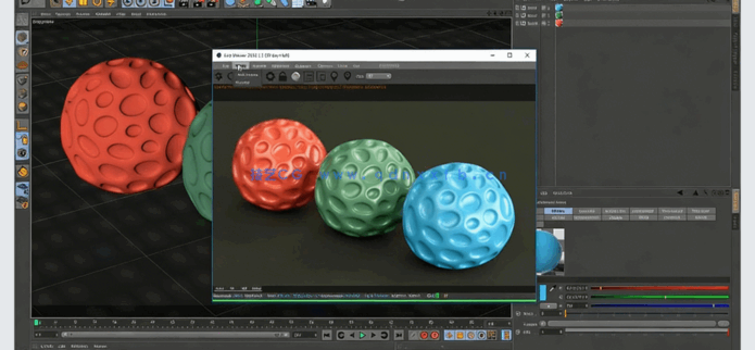 Octane材质库制作大师级训练视频教程(图1)